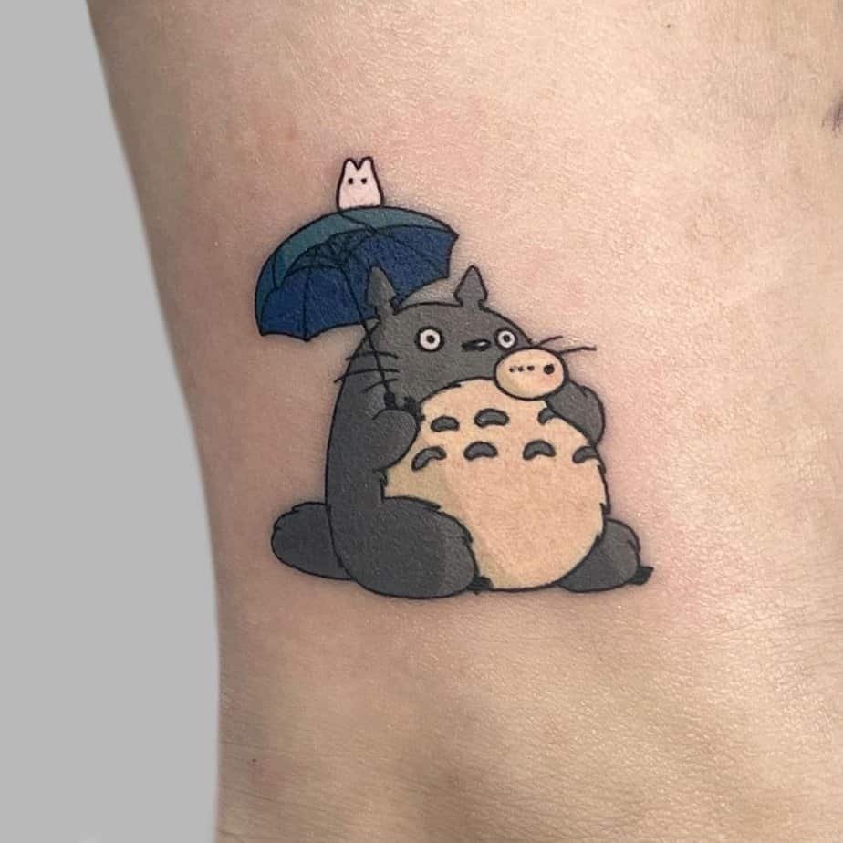 20 Adorable Totoro Tattoo Ideas You Need to See — Studio Ghibli Ink Inspo