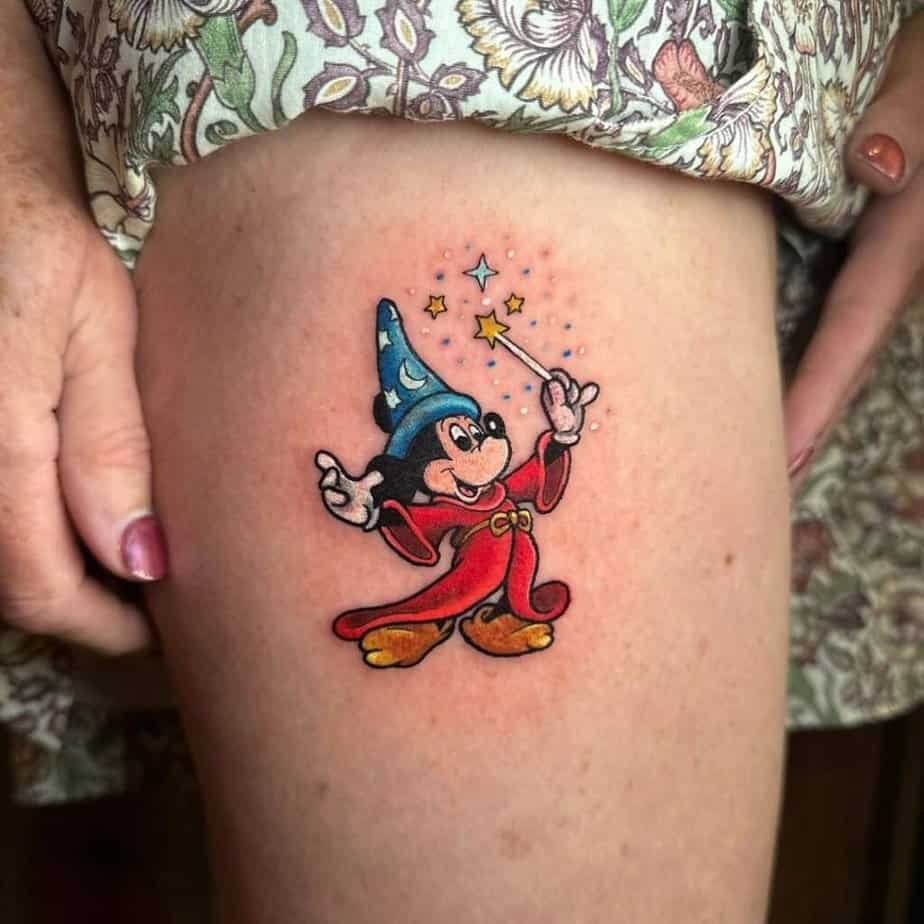 15. Mickey the magician