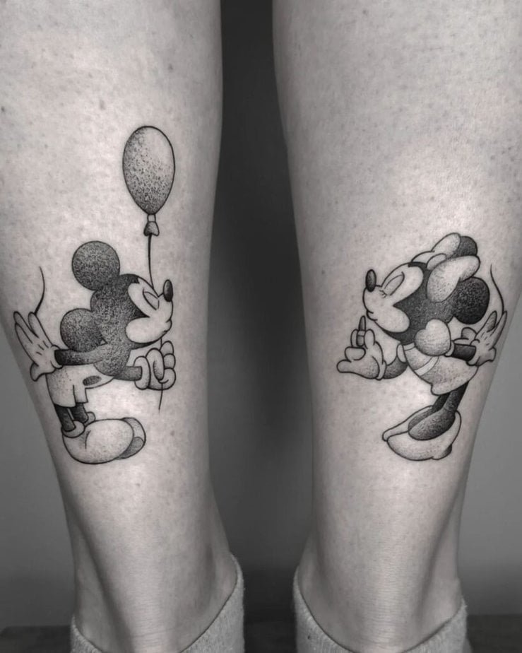 6. Mickey and Minnie