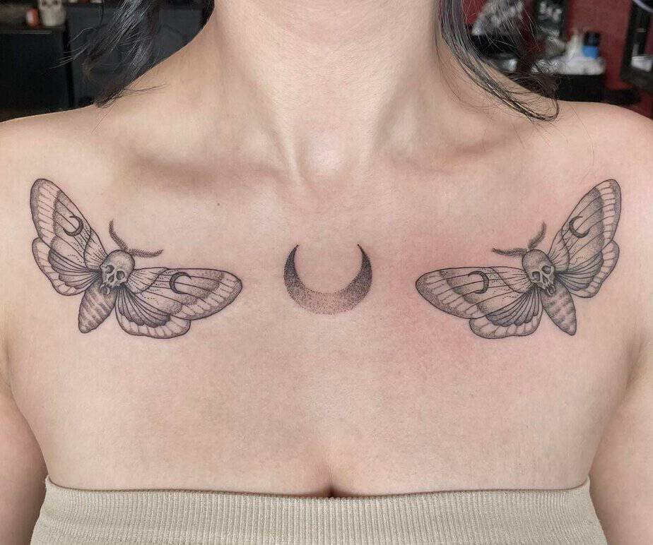 20 Mesmerizing Moth Tattoo Ideas That’ll Light Up Your Feed — You Won’t Believe #7!