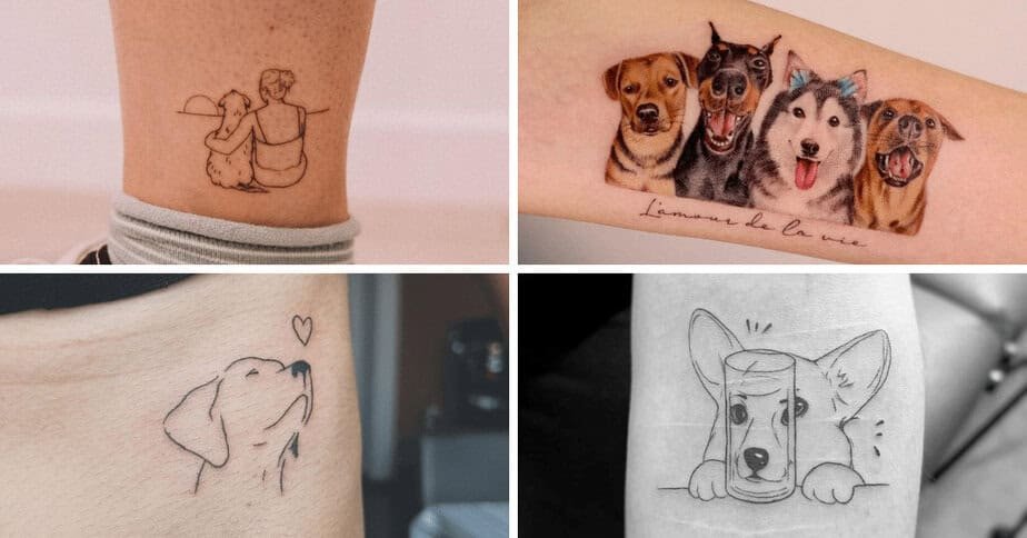 20 Heartwarming Dog Tattoo Ideas to Honor Your Furry Best Friend — #7 Will Make You Cry!