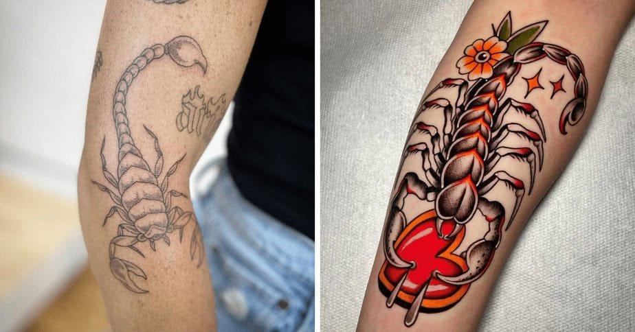 20 Jaw-Dropping Scorpion Tattoo Ideas for the Fearless — #7 Will Leave You Speechless