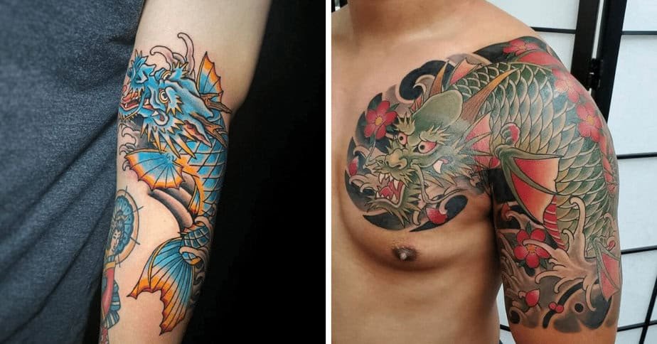 21 Dragon Koi Tattoos You Won’t Believe Exist — Must-See Inspo for Legends