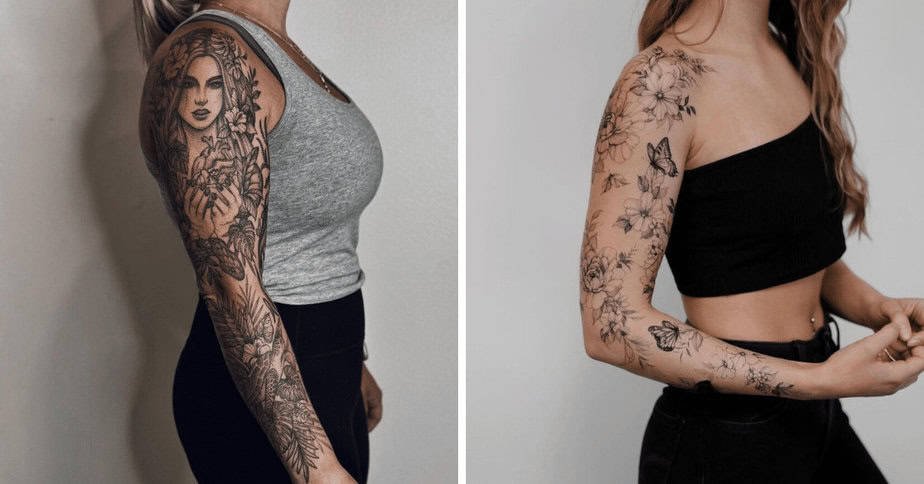 21 Tattoo Sleeves for Women That Will Blow Your Mind — From Feminine to Fierce