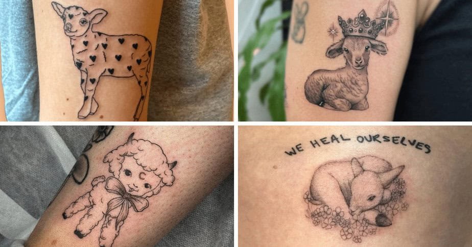 22 Dreamy Lamb Tattoo Ideas That’ll Melt Your Heart — Symbolizing Innocence & Purity