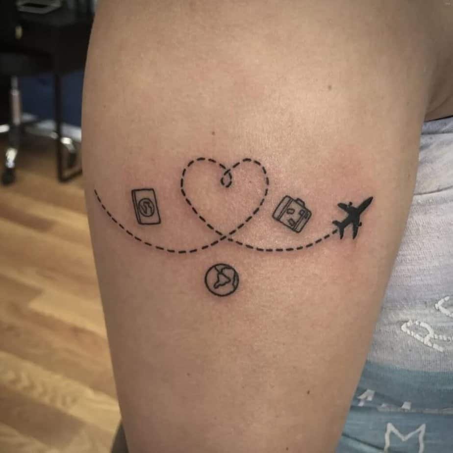 25 Airplane Tattoo Ideas That’ll Ignite Your Wanderlust — #12 Is a Game-Changer!