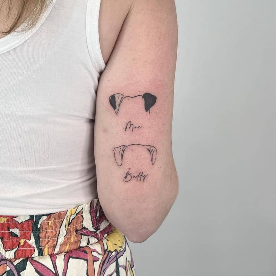 25 Tiny Dog Ear Tattoos Every Minimalist Pup Parent Needs to See — #12 Is Pure Perfection!