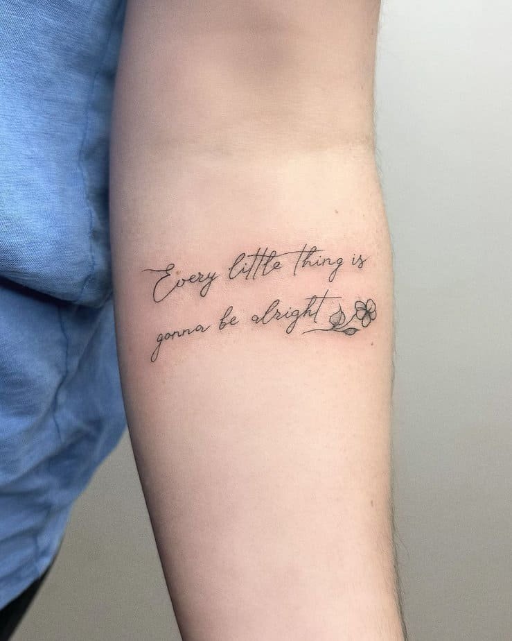 18 Pin-Worthy Forearm Quote Tattoos That Will Instantly Boost Your Motivation