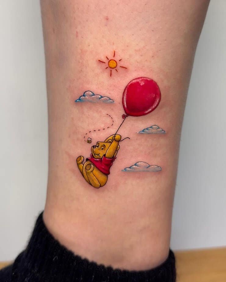 18 Honey-Dripping Winnie the Pooh Tattoos You’ll Want to Pin Right Now
